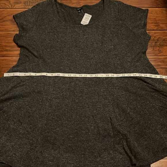 Torrid Gray Flute Hacci Skater Pullover Dress Casual Contemporary Brand New - Picture 6 of 9